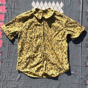 Vintage Fruit Button Up Shirt